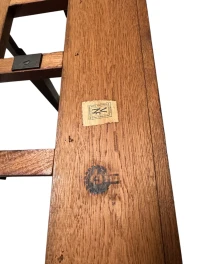 Art Deco Modernist Coat Rack by P.E.L. Izeren for De Genneper Molen, 1920s